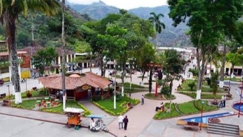 Imagen referencial de Génova, ubicada en el departamento de Quindío.