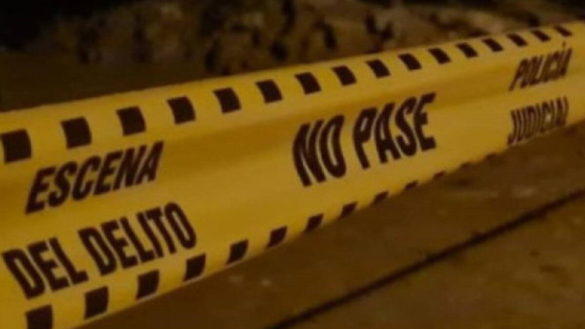 Imagen referencial de escena del crimen.