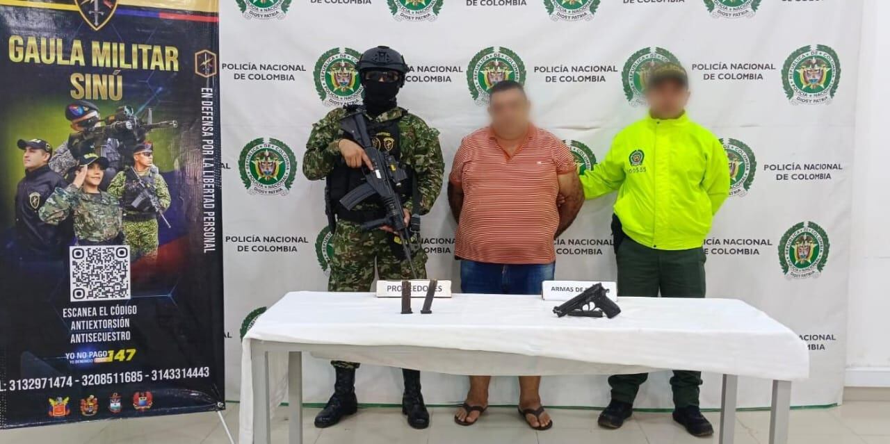 Integrante del Clan del Golfo, capturado en Córdoba.