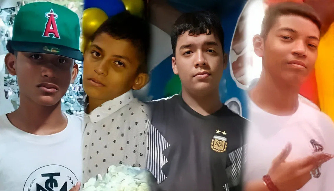 Jóvenes desaparecidos en Malambo.