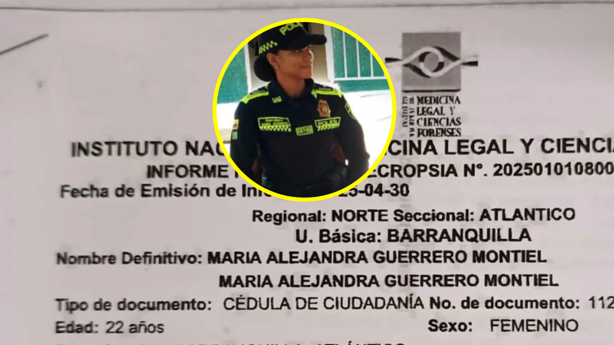 Necropsia de policía fallecida en Caribe Verde.