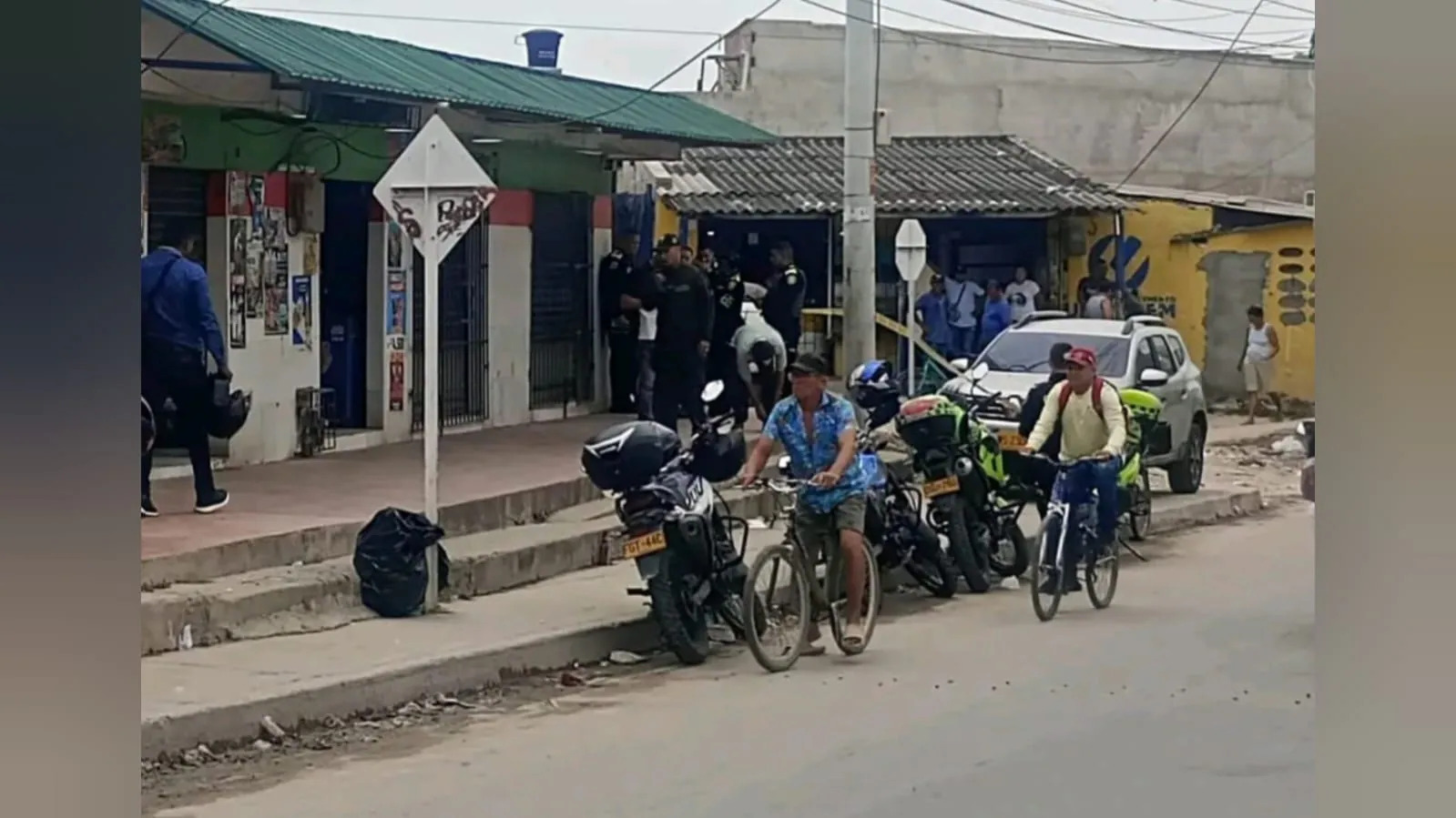 Tienda en Soledad, donde sucedió el hecho.