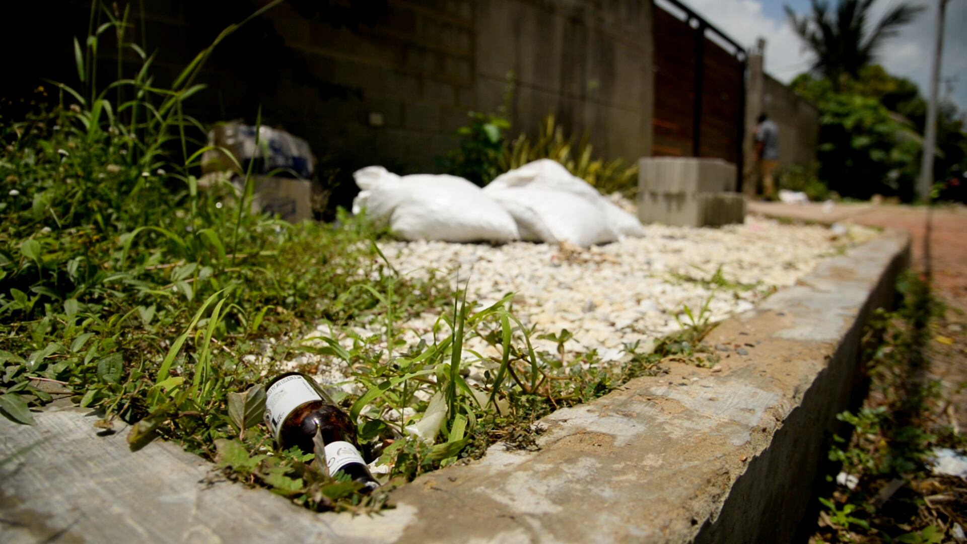 Botellas de Cerveza y otros objetos encontrados en Villa de Olvega.