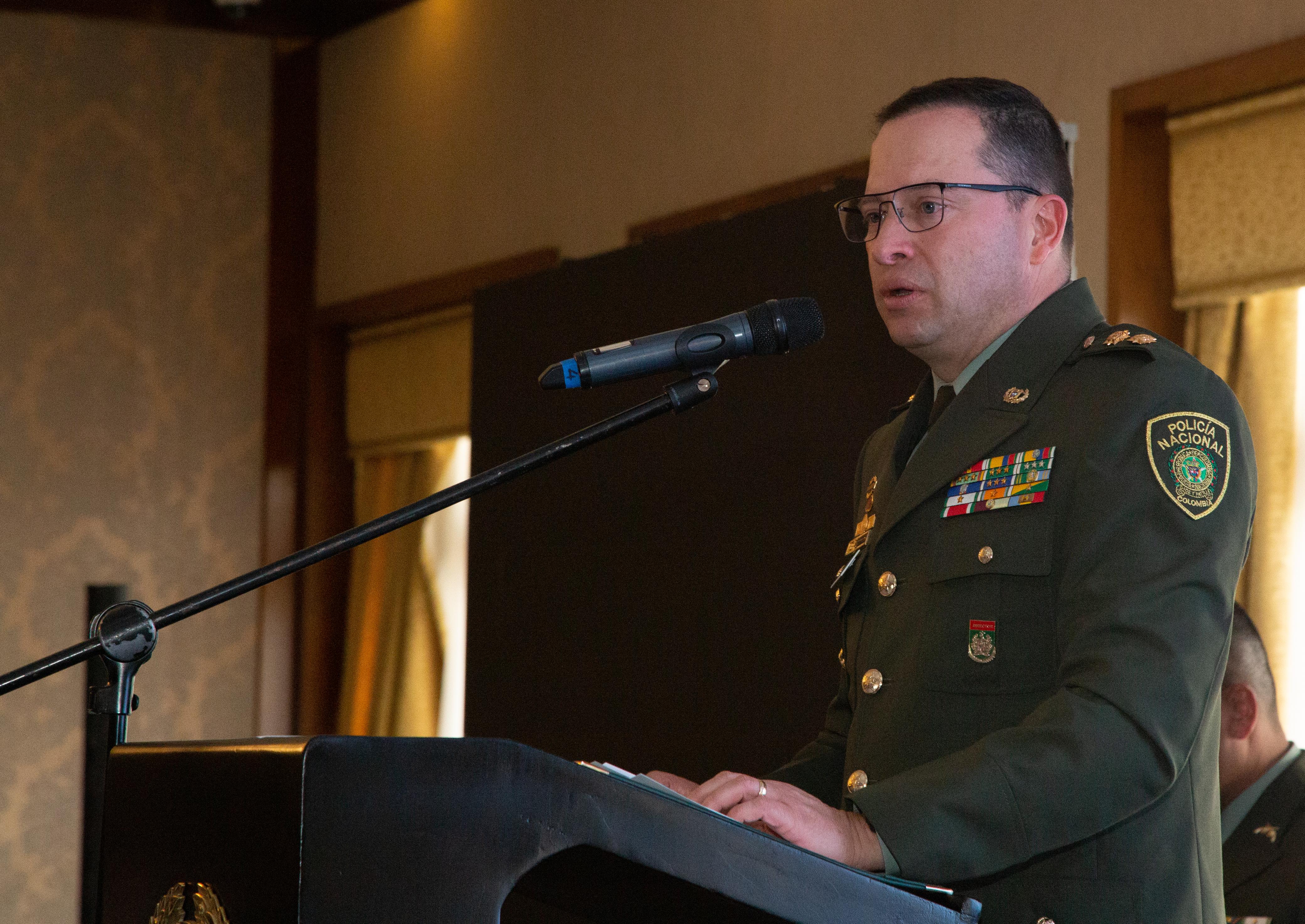 Carlos Fernando Triana, director de la Policía Nacional.