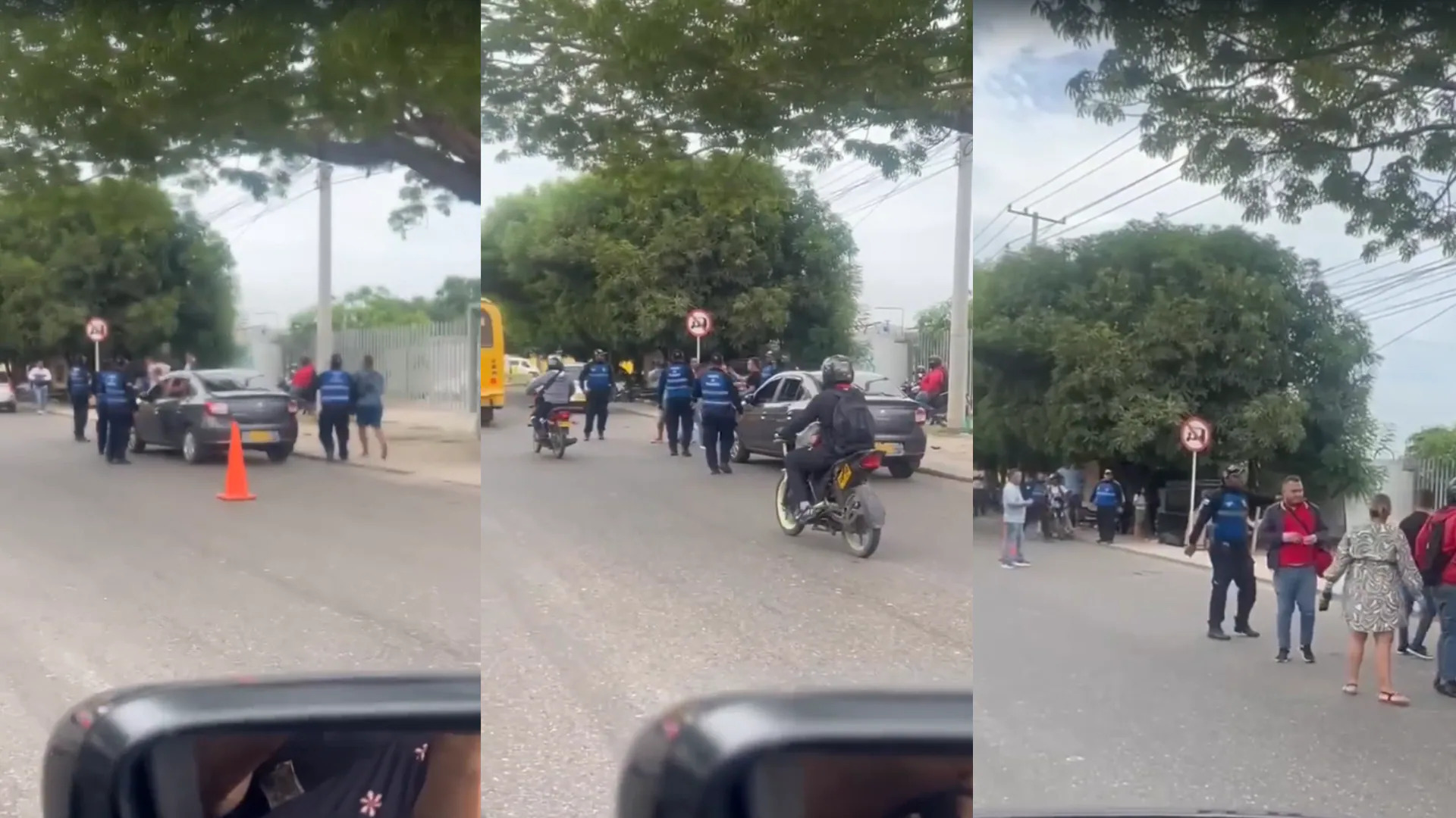 Caso de agentes de tránsito en Soledad.