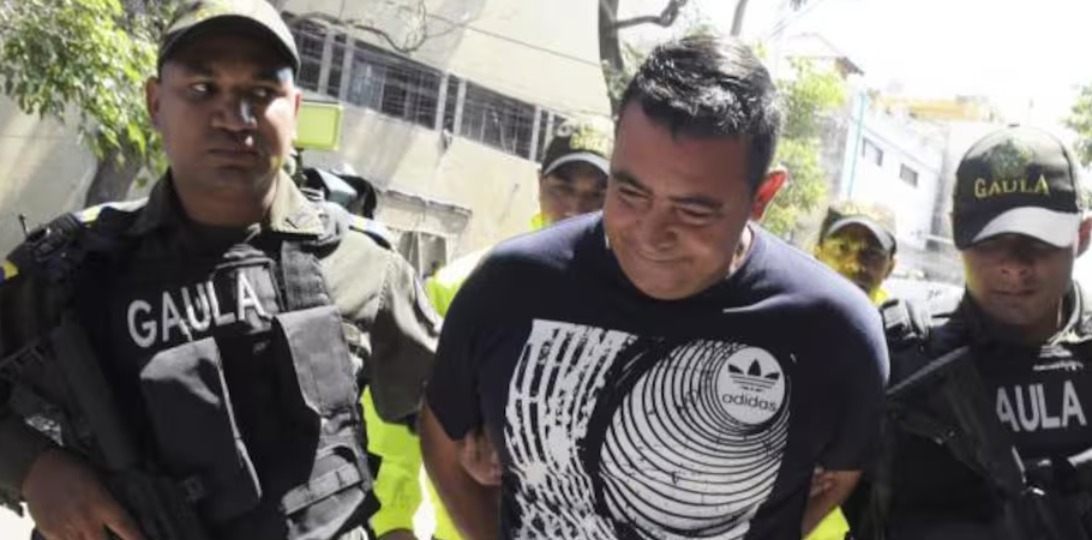 'El Satánico', capturado por las autoridades.