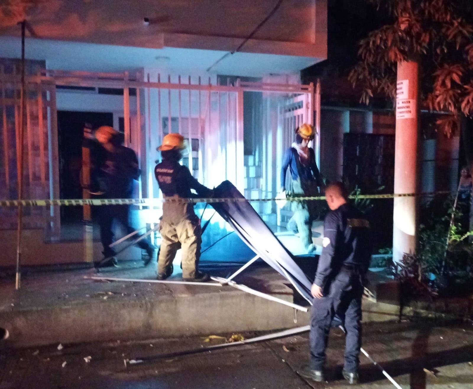 Escena en el barrio Las Gaviotas.