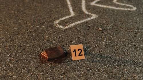 Imagen referente a un crimen.