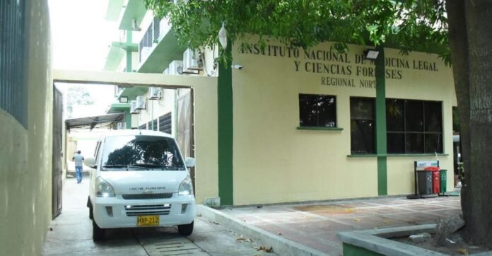 Medicina Legal, ubicada en Barranquilla.