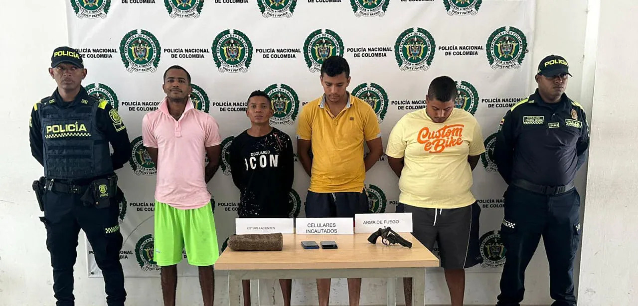 Miembros del 'Combo la Gran Colombia'.