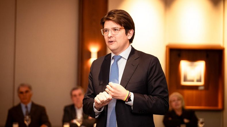 Senador y precandidato presidencial Miguel Uribe Turbay.