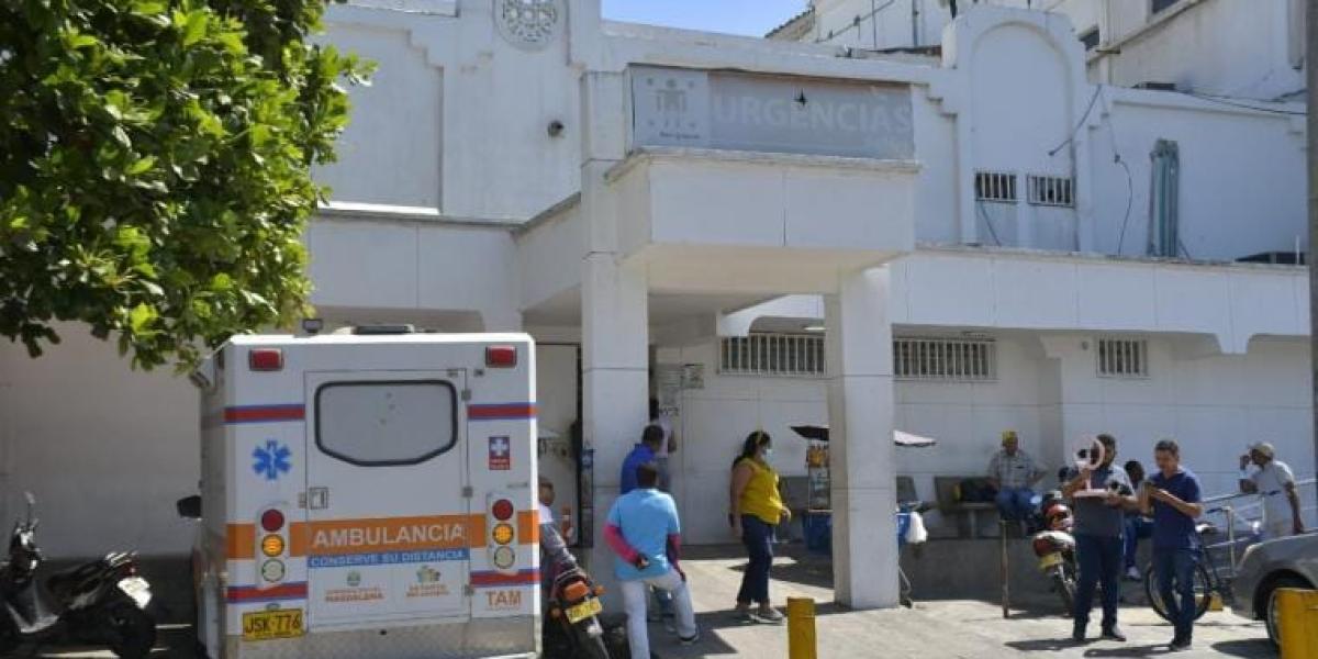 Deivis Manotas fue trasladado con signos vitales a la Clínica San Ignacio