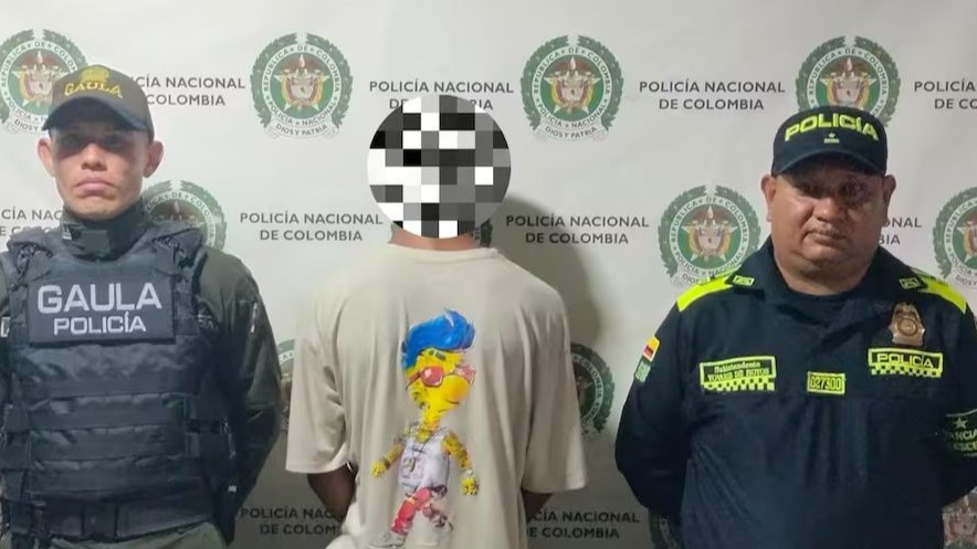 'Diomedito', aprehendido por las autoridades.