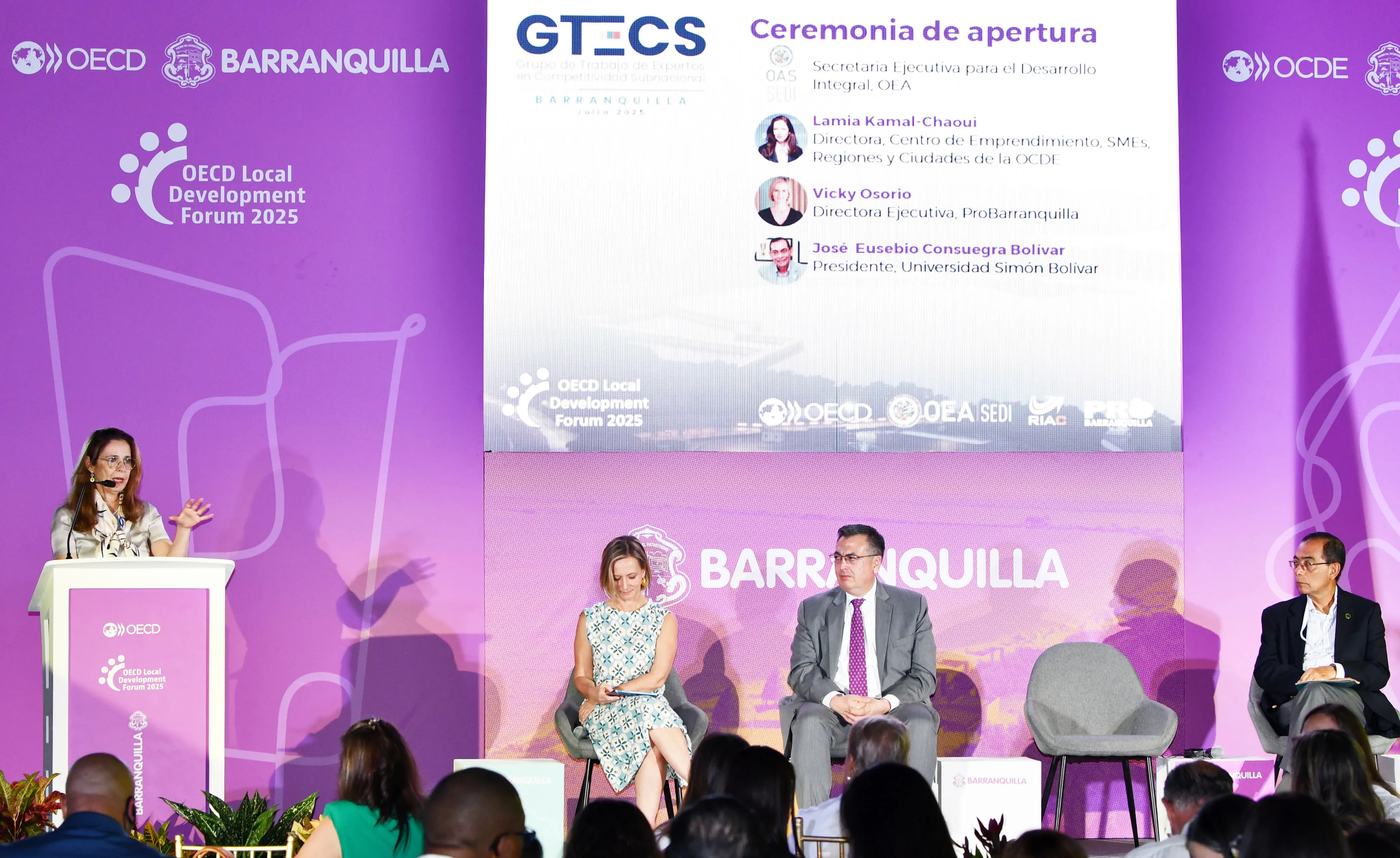 Foro de la Ocde en Barranquilla.