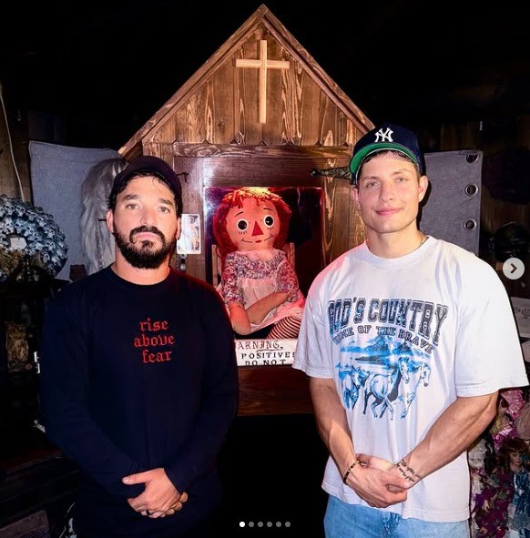 El comediante y actor Matt Rife compró la casa museo de los Warren para ser guardián de la muñeca Annabell