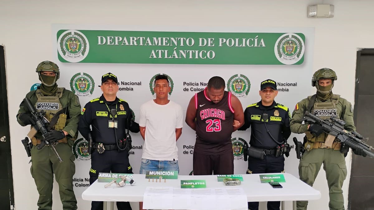 Samuel Enrique Gutiérrez González, de 35 años y Luis Luciano Remero Ochoa, de 31 años de edad.