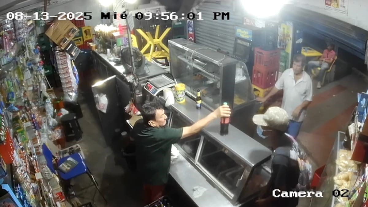 Captura del video utilizado como prueba 