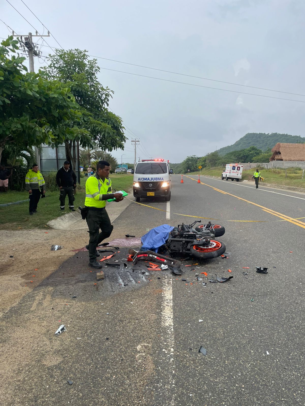 Jaicer Gómez Balceiro, suboficial de la Armada, murió en la tarde del sábado. 