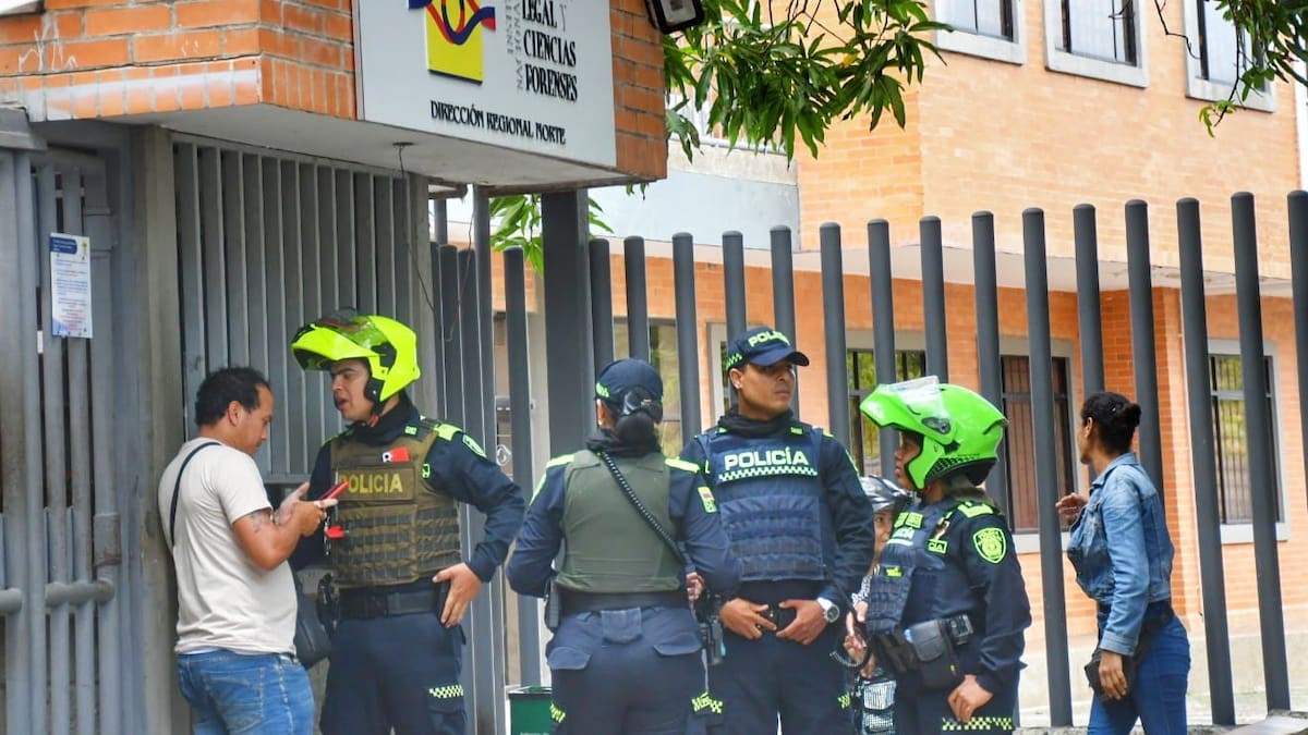 Imagen referencial de uniformados de la Policía en el lugar de los hechos 