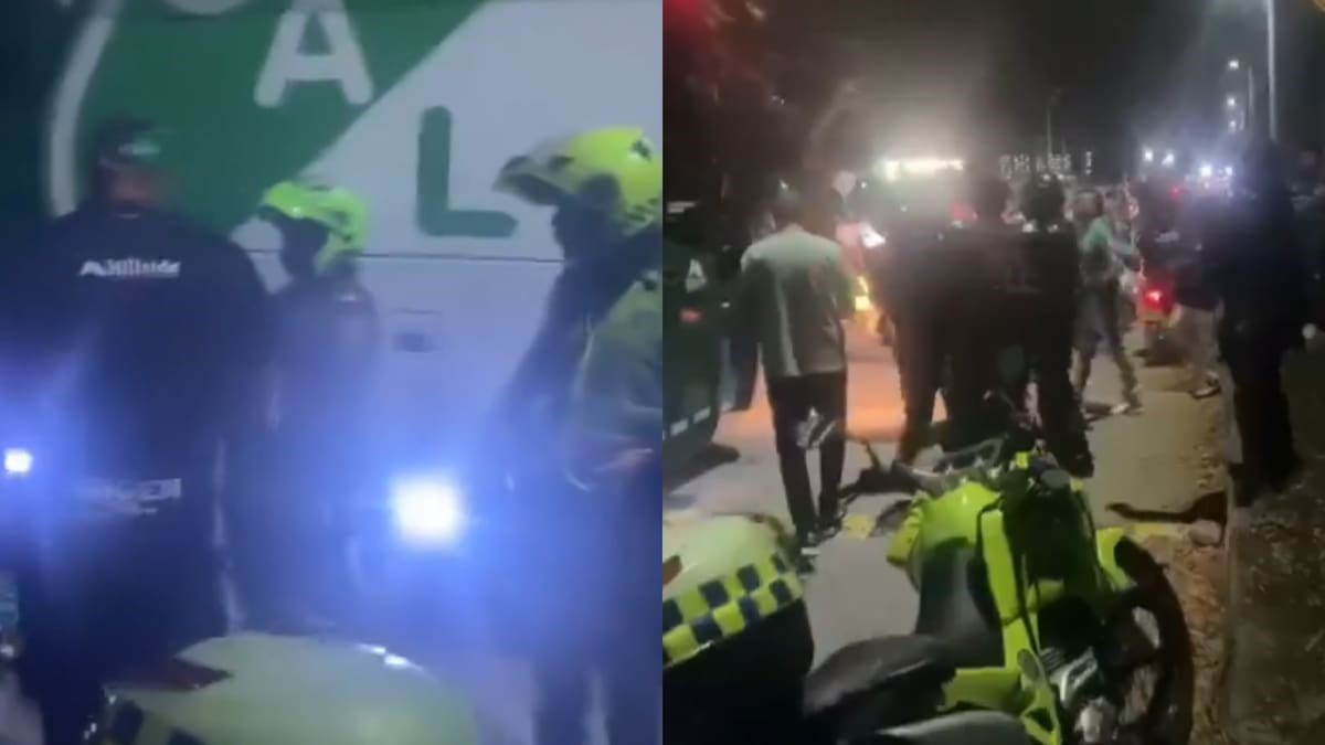 Captura de video del momento de los hechos