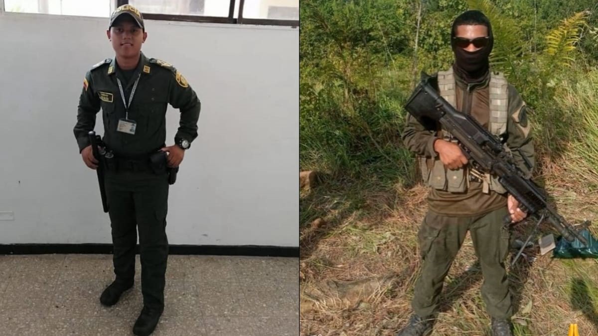 Oficial José Daniel Valera Narváez, muerto en atentado con dron bomba en Amalfi.