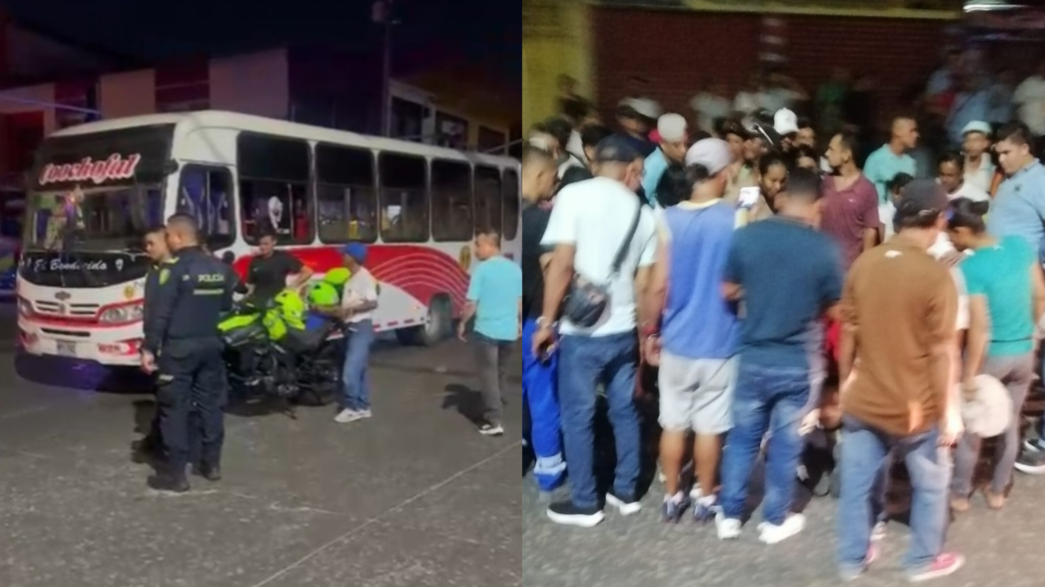 El accidente ocurrió en la carrera 38 con calle 38.