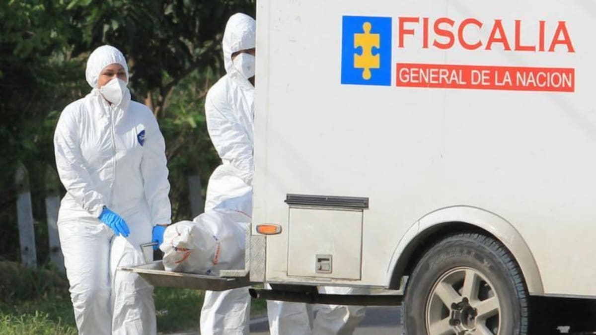 Imagen referencial del levantamiento del cuerpo