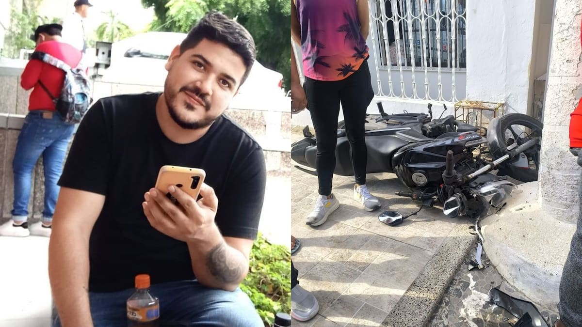  Michael Munive Carrasquilla, de 32 años de edad, muerto en accidente de tránsito.