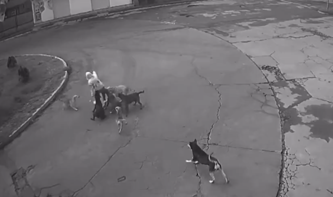 Captura de video del momento de los hechos