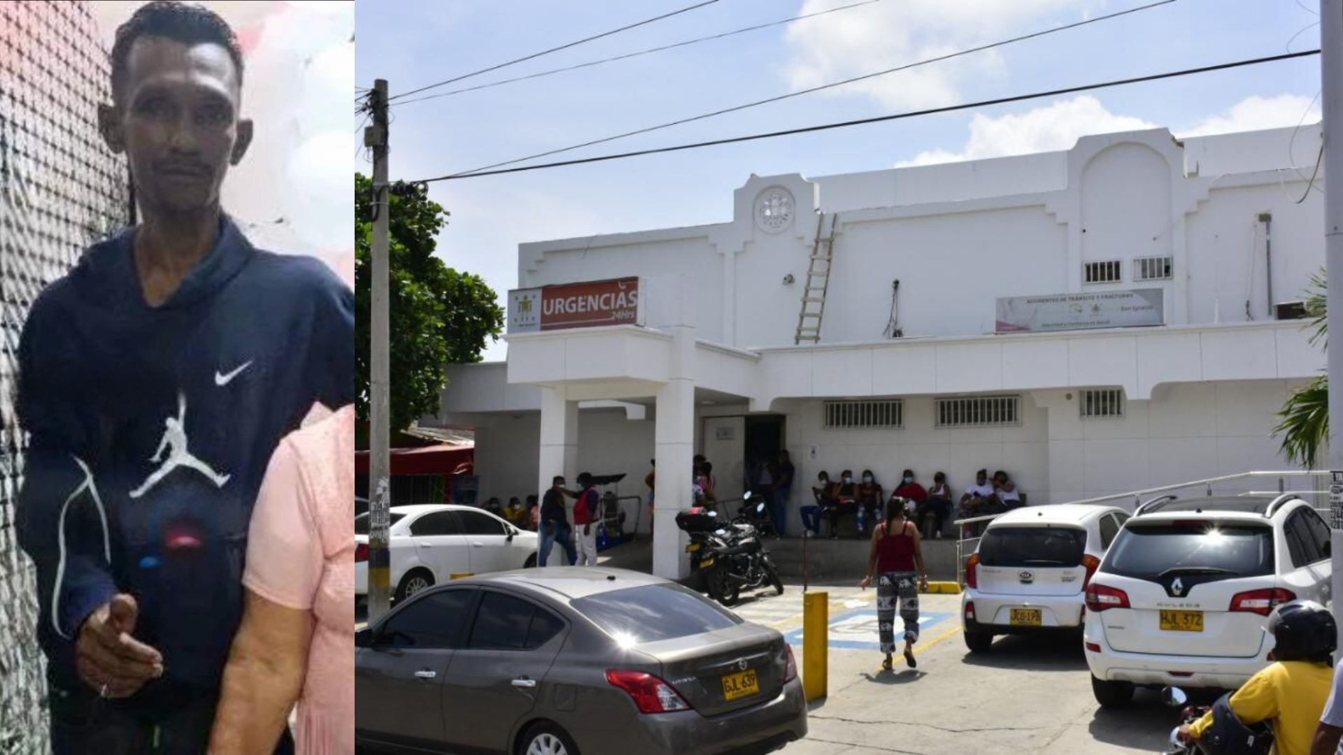 Mauricio Patiño, quien se desplazaba en una motocicleta Pulsar cuando colisionó con un ciclista