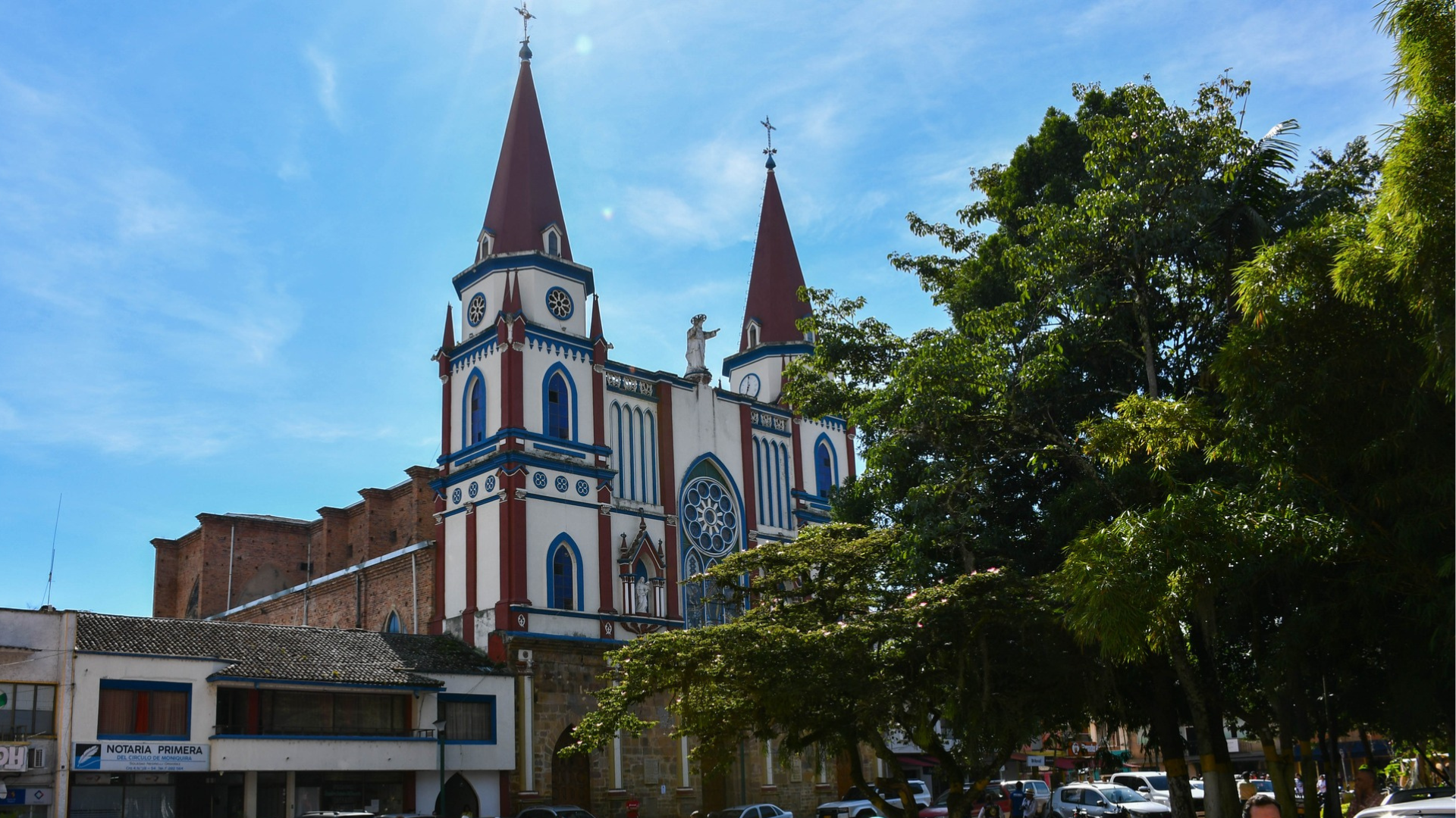 Plaza principal de Moniquirá, Boyacá