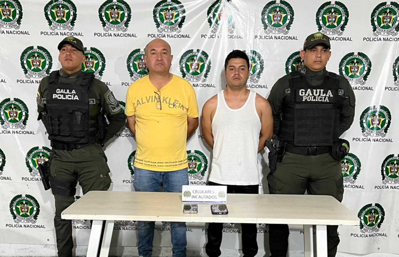 Los capturados registran tres anotaciones judiciales previas