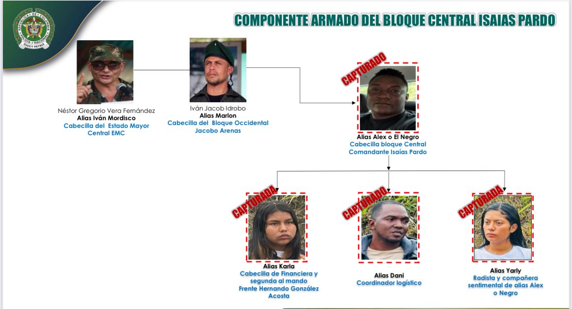 Componente armado del Bloque Central Isaías Pardo
