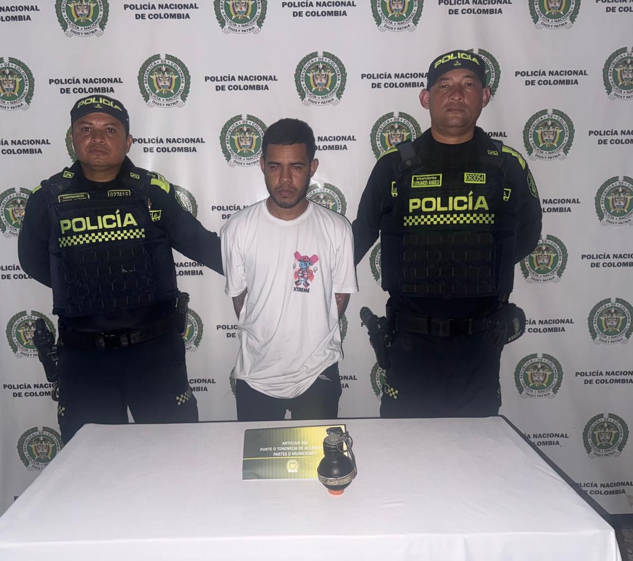 Alias ‘Pichón’, de 24 años, fue dejado a disposición de la Fiscalía 