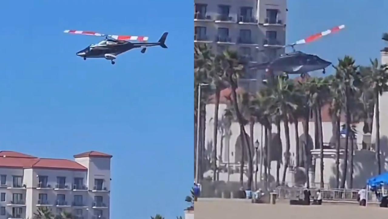 Captura de video del momento de los hechos