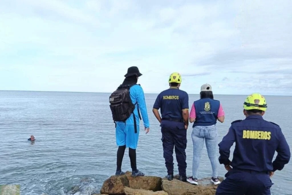 El cuerpo del joven fue rescatado por el Cuerpo de Bomberos Voluntarios.