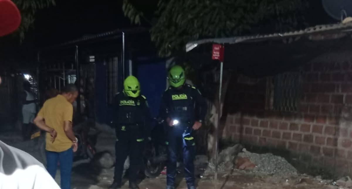 Hombre baleado en Valledupar.