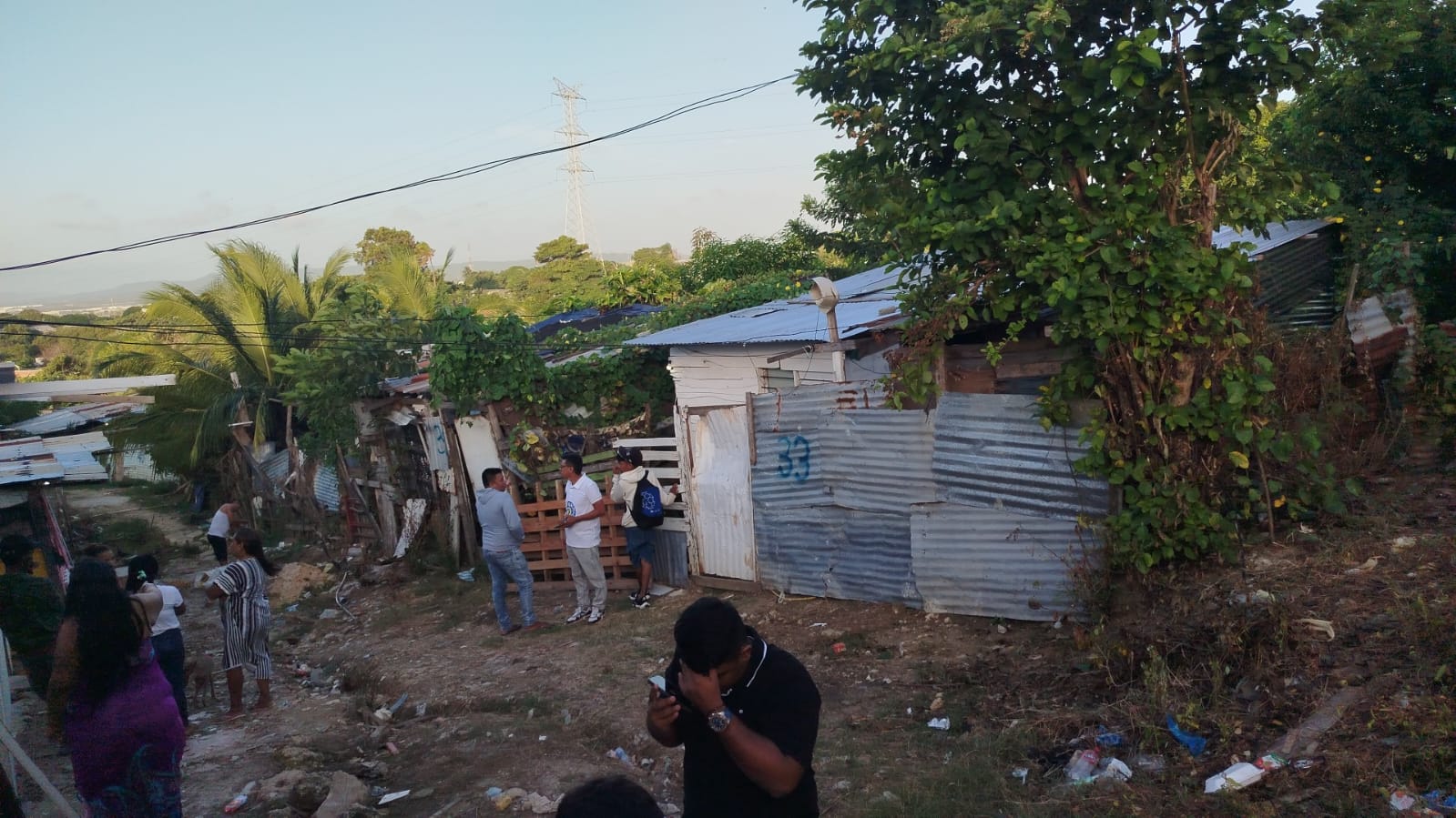 Lugar donde se reportó el caso el barrio Me Quejo.