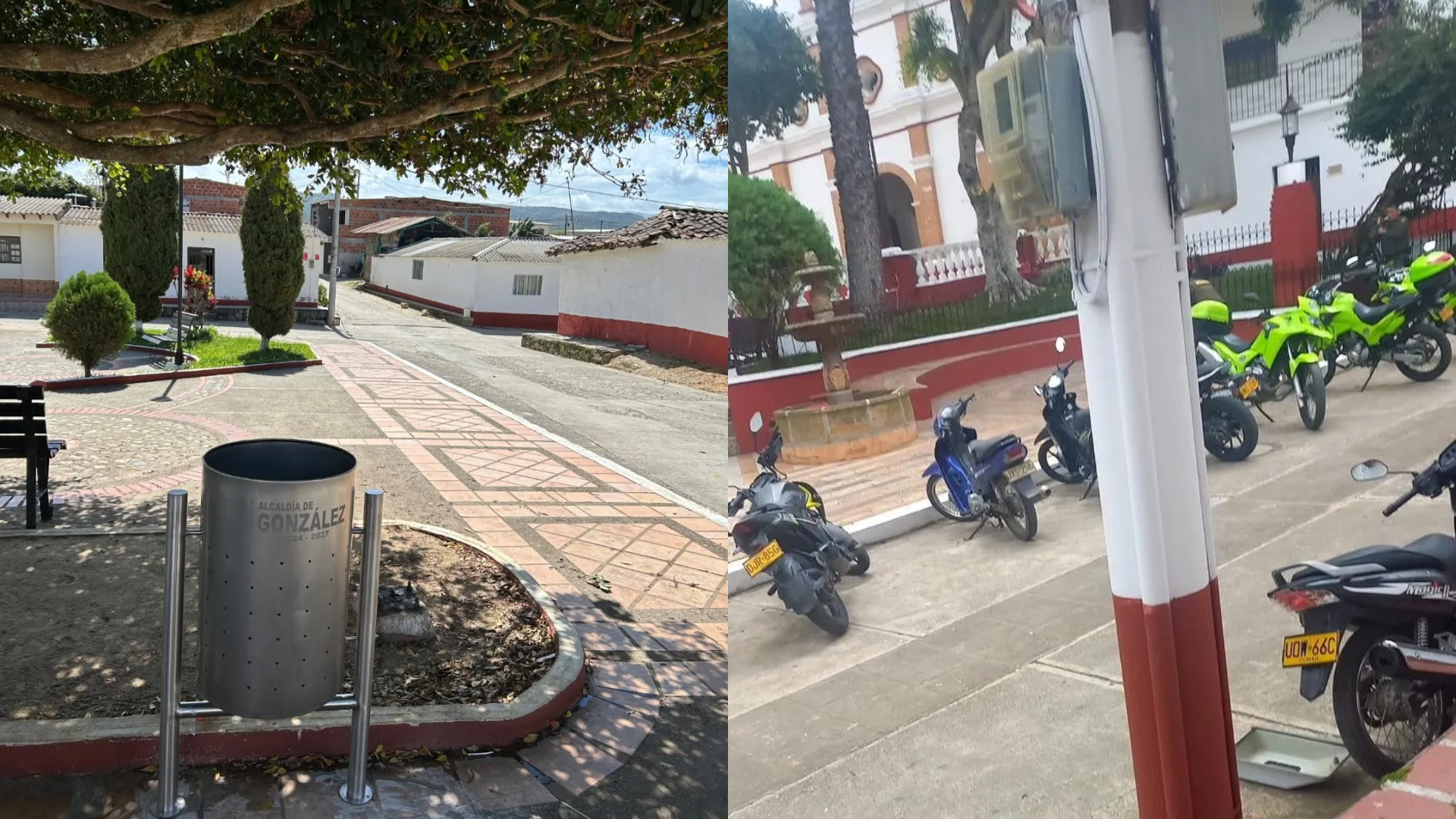 Momento del atentado