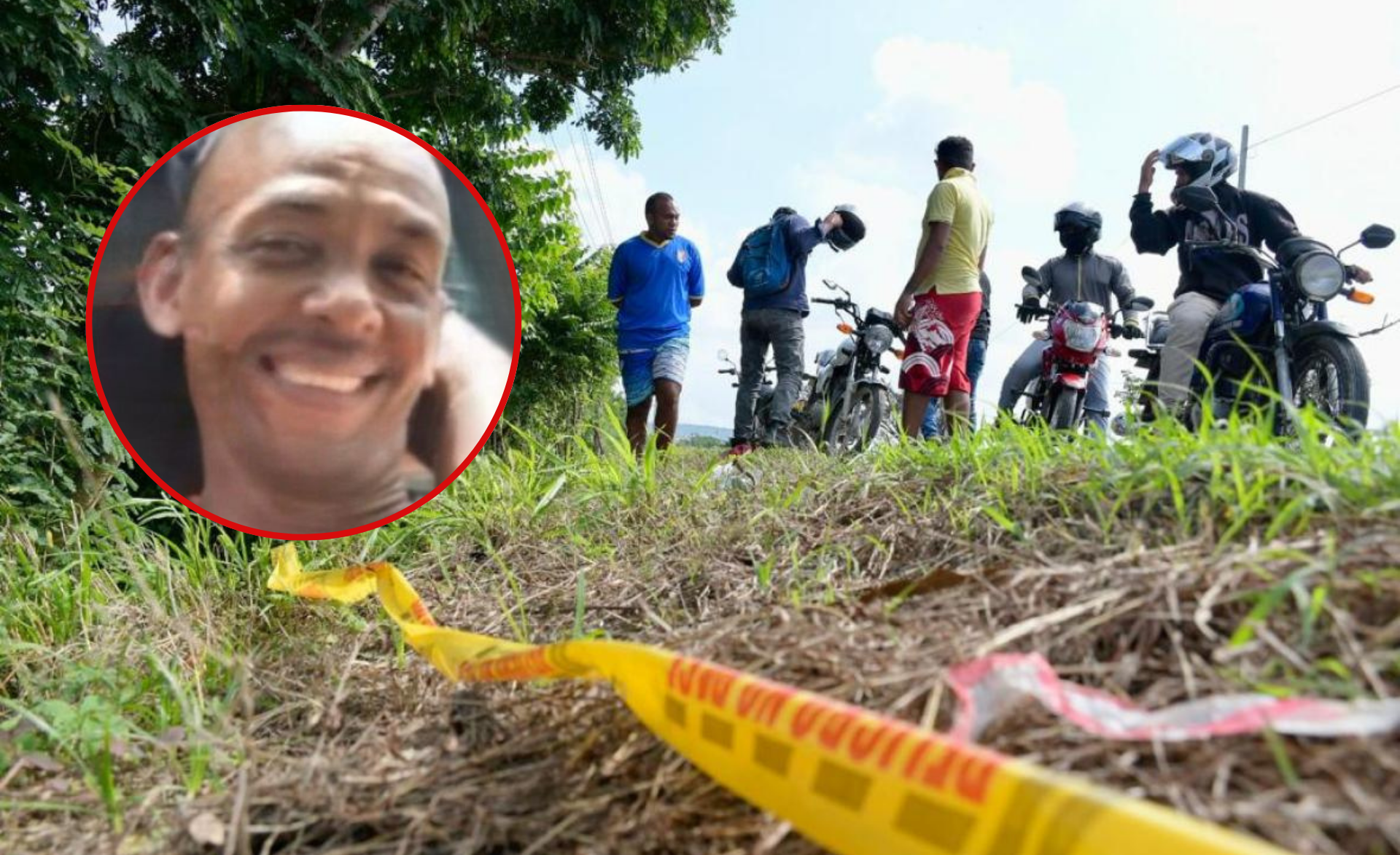 José Jiménez motociclista que murió tras perder el control de su motocicleta 