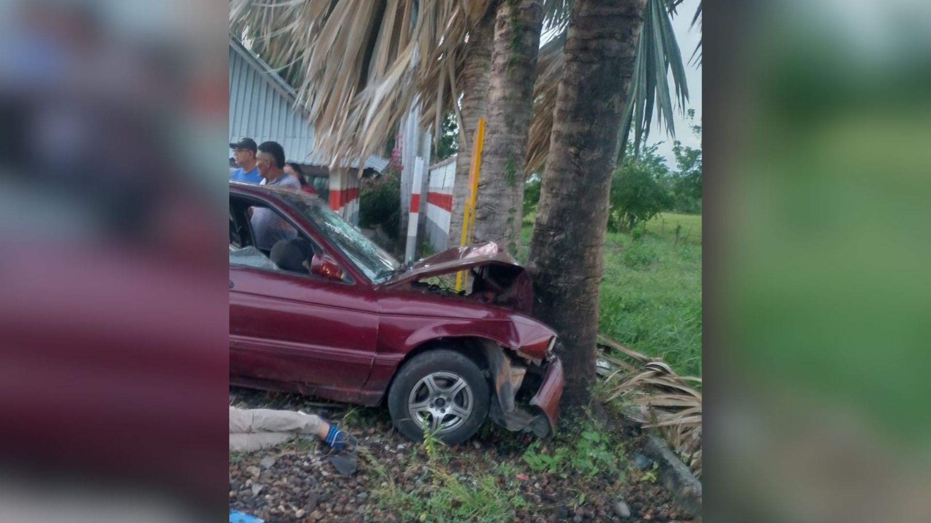 Imagen del accidente en La Guajira
