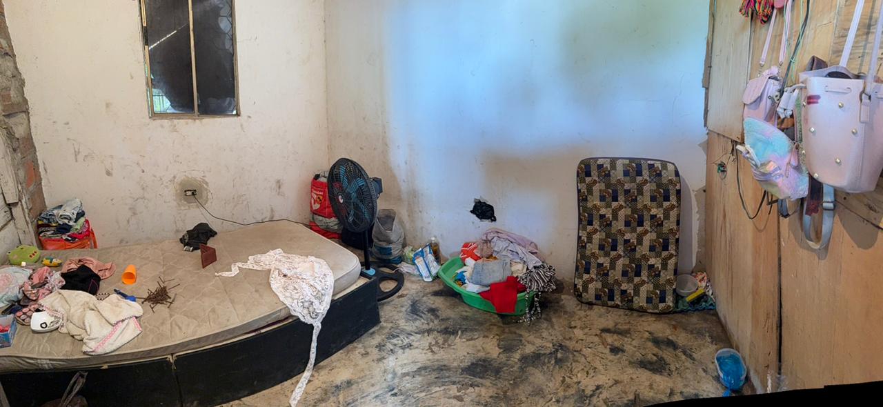 Vivienda donde se habrían registrado los abusos contra la menor.