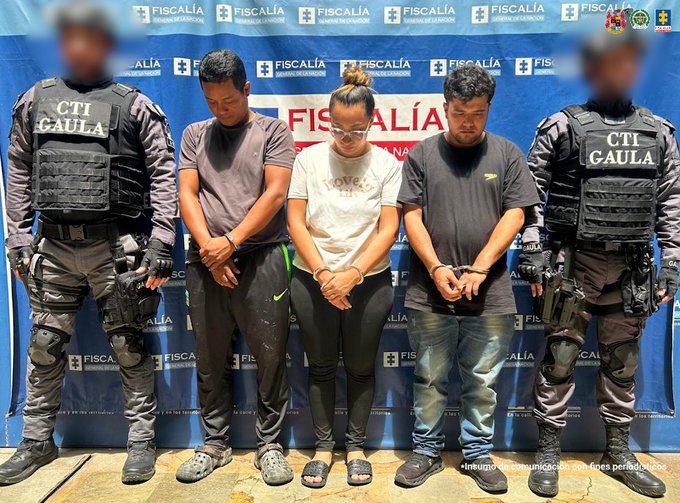 Capturados por extorsión