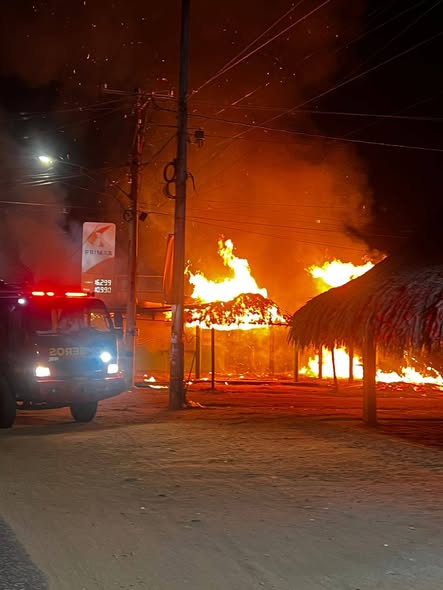 Momento de la conflagración