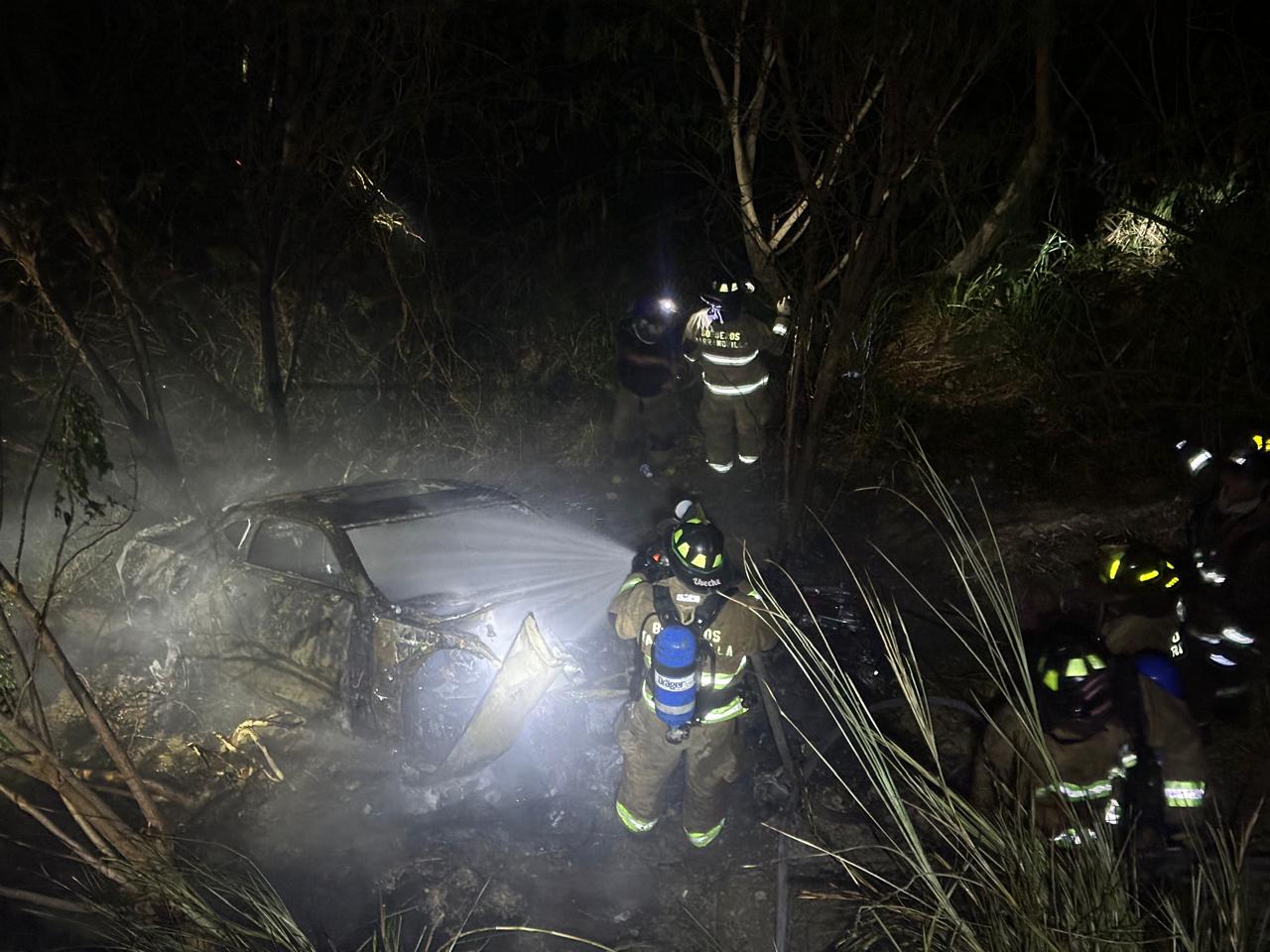 Momentos luego del accidente