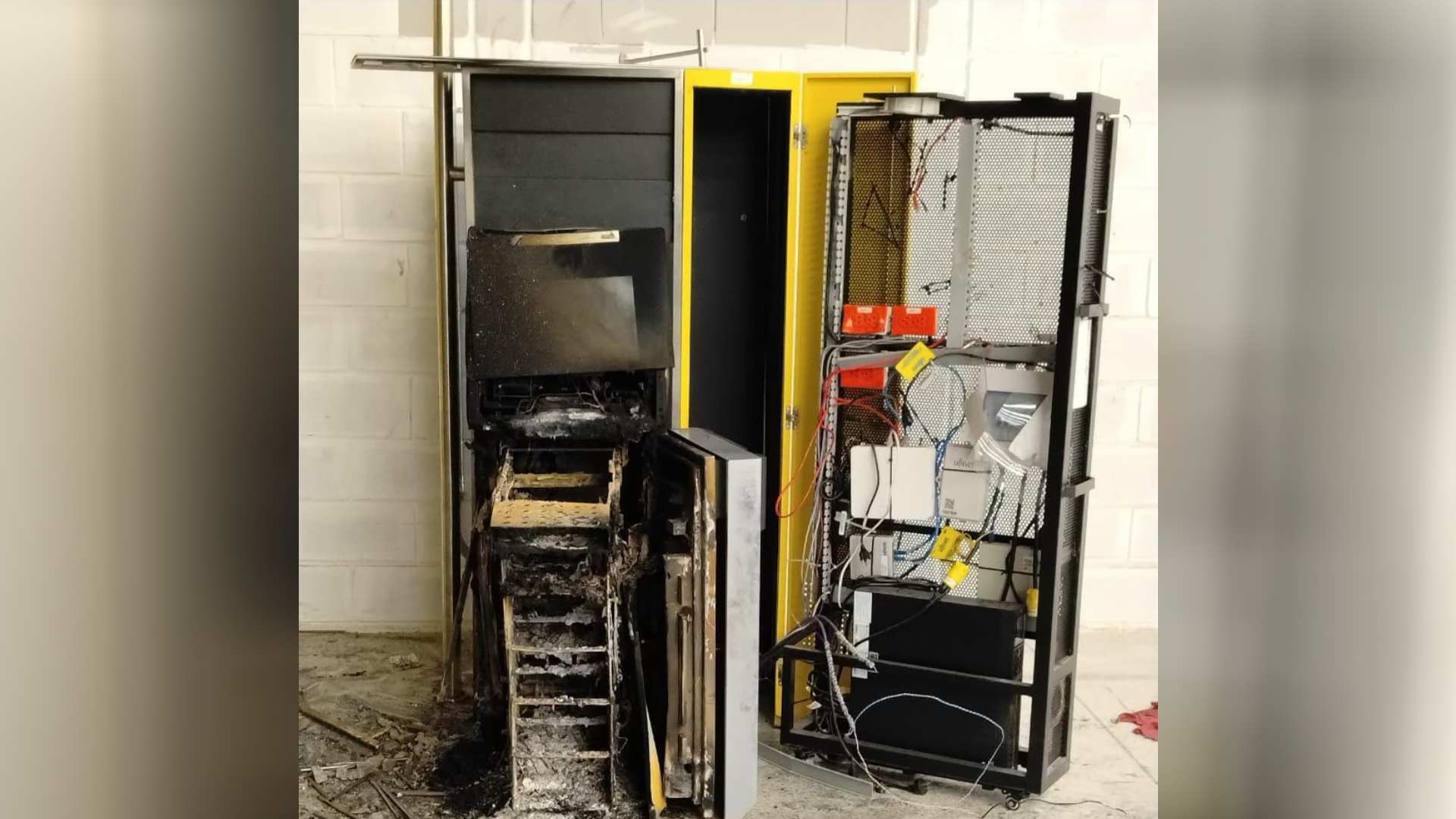 Cajero electrónico robado