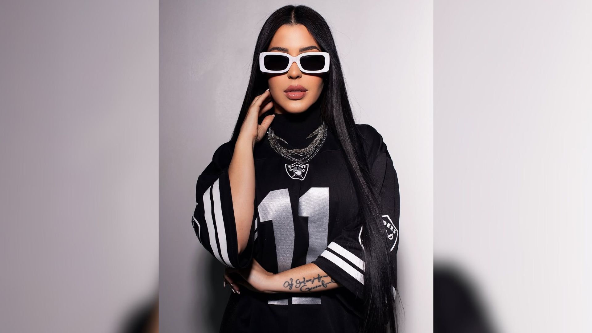 Jimena Araya, actriz venezolana sancionada por Estados Unidos.