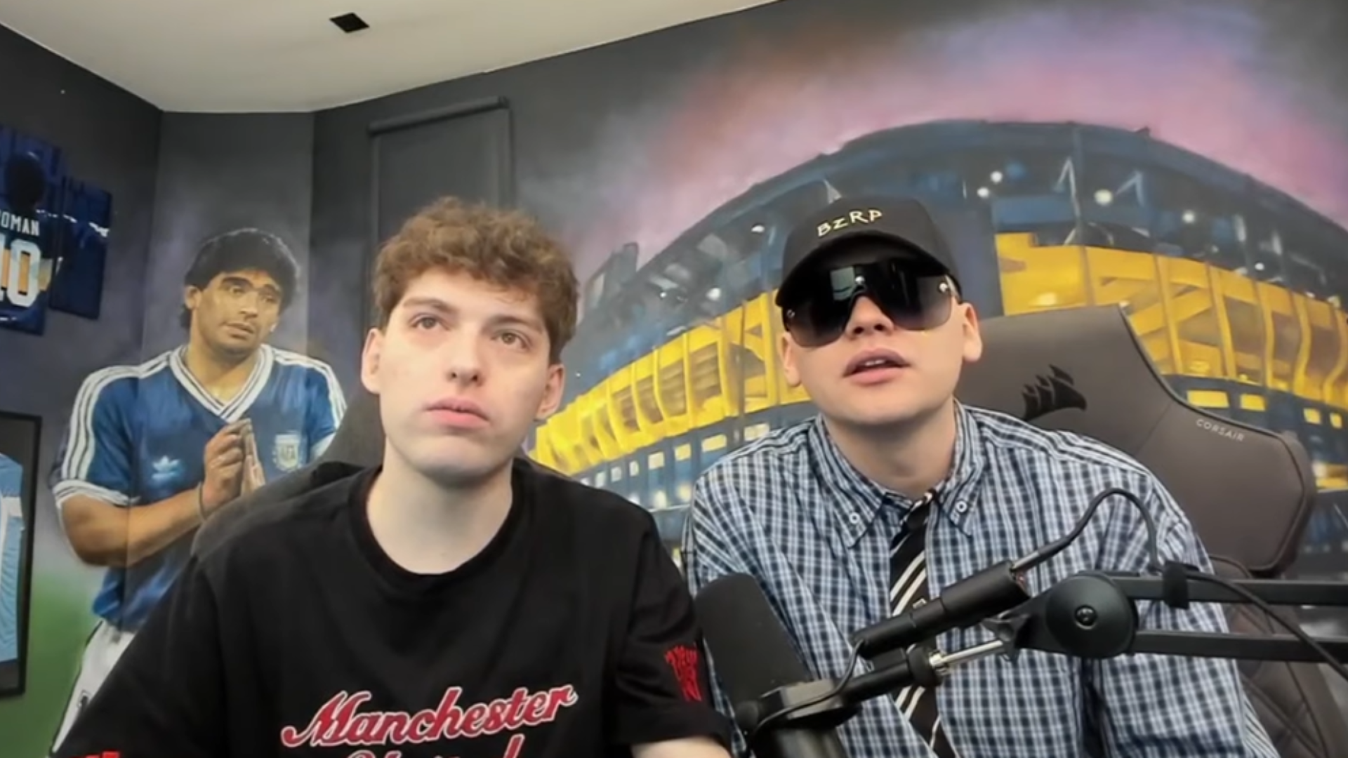 Bizarrap en en vivo escuchando La Quemona 