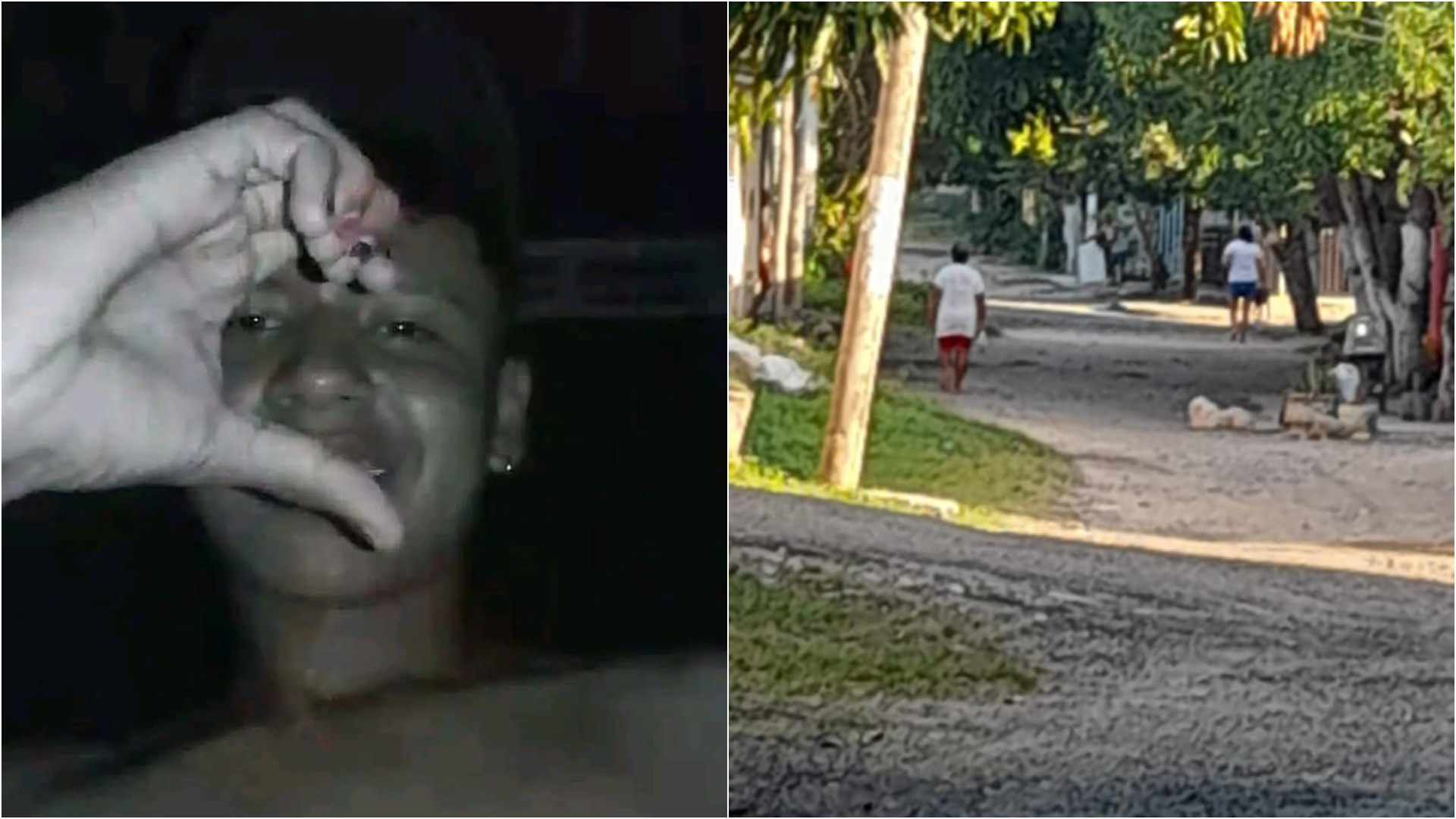 Jonathan Escobar, de 21 años de edad, resultó herido a bala y se recupera en la Clínica Reina Catalina.