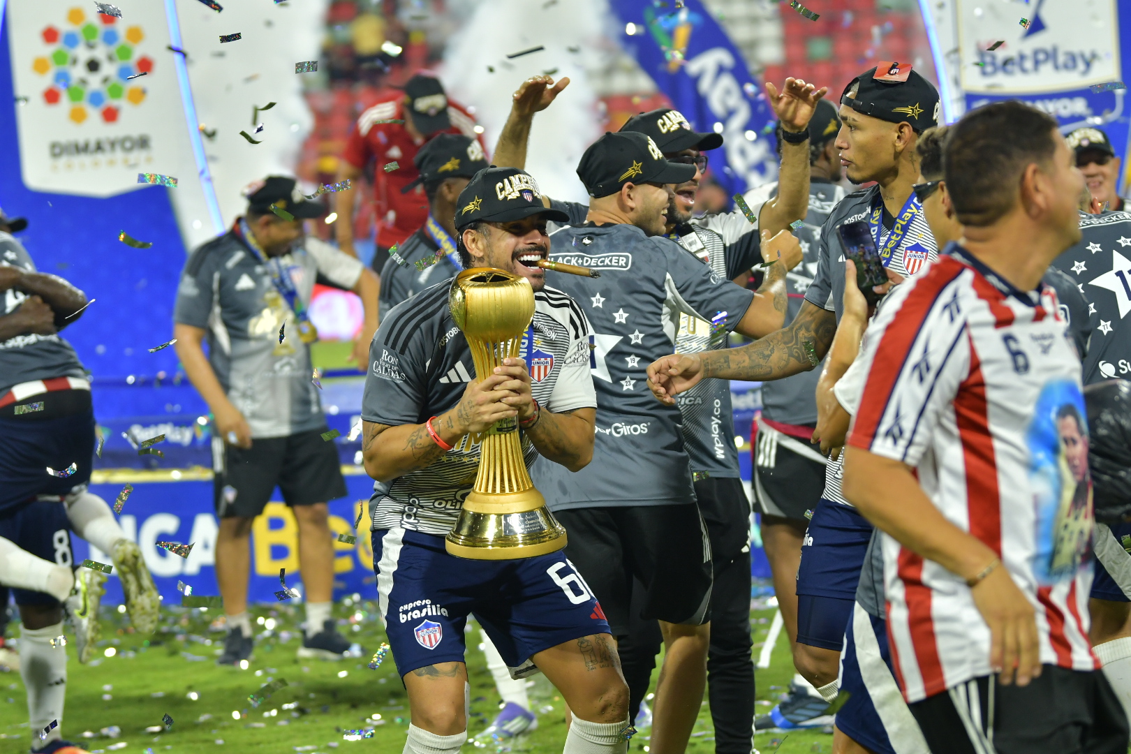 Momentos posteriores al triunfo